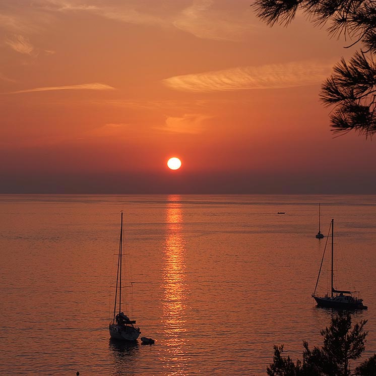 Tramonto al Viticcio, Isola d'Elba